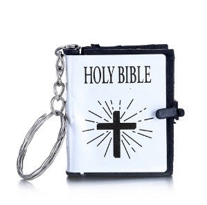 The Tiny Bible Keychain