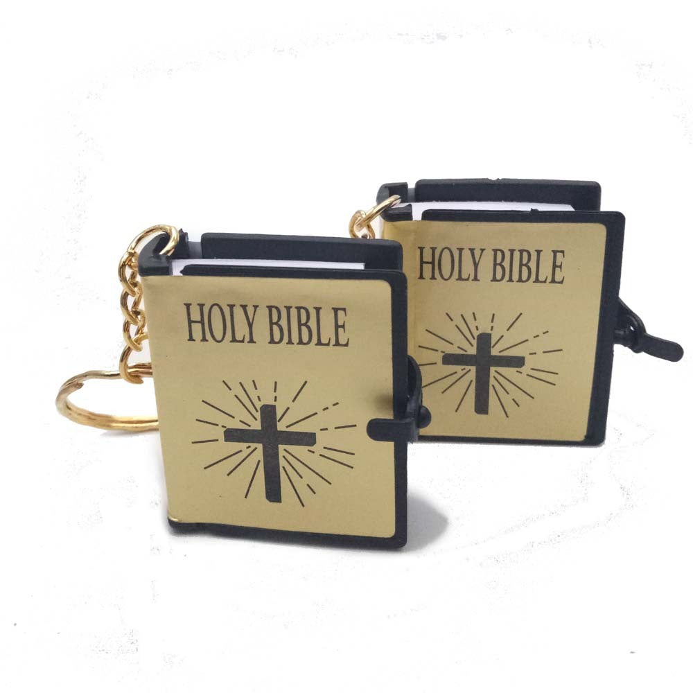 The Tiny Bible Keychain