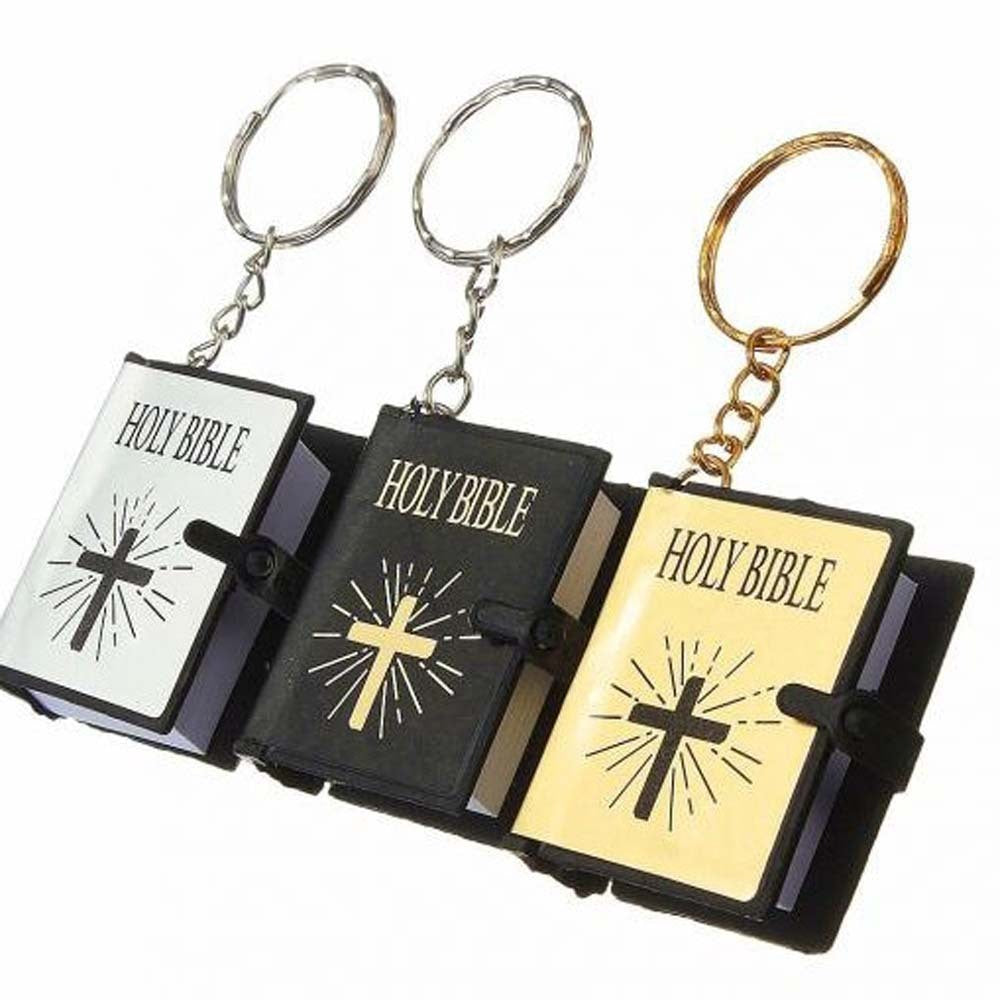 The Tiny Bible Keychain