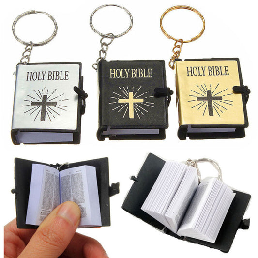 The Tiny Bible Keychain