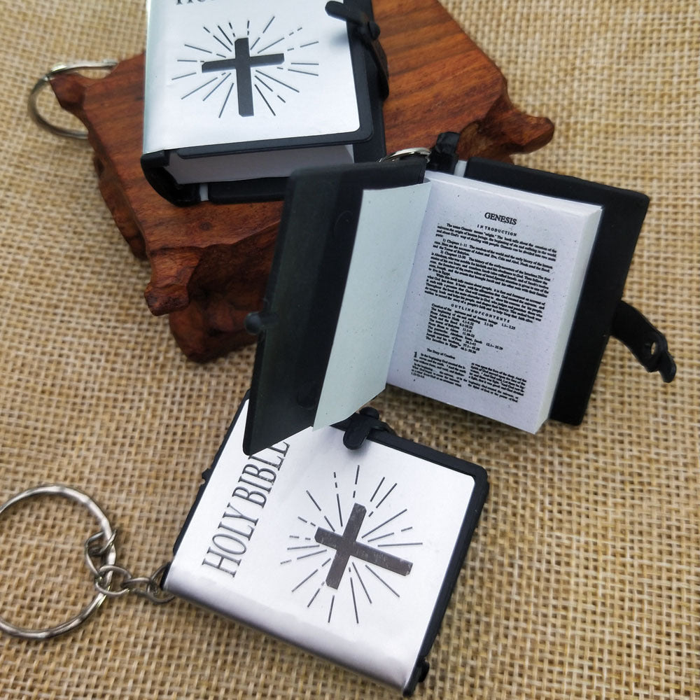 The Tiny Bible Keychain