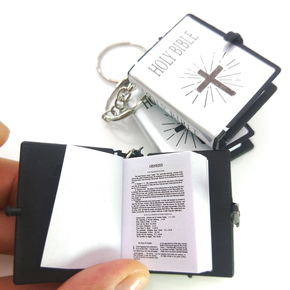 The Tiny Bible Keychain